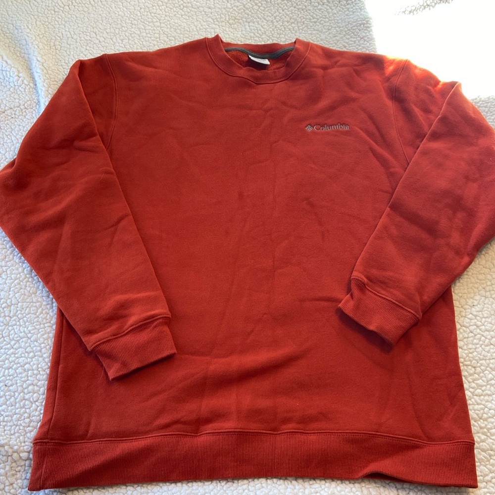 Rust colored crewneck